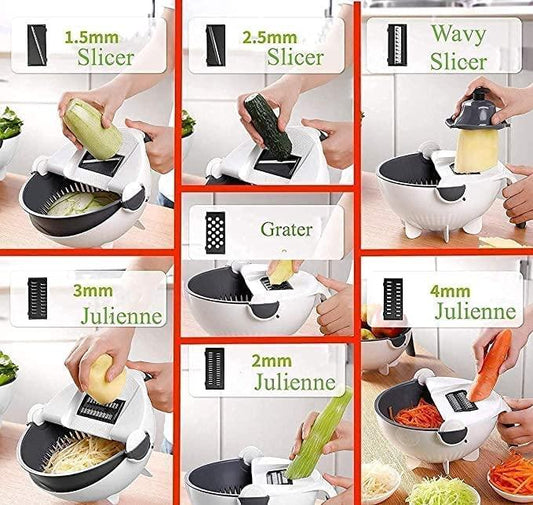 9 in 1 Vegetable Cutter and Slicer